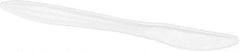 DART - Dart Style Setter Mediumweight Plastic Knives - White - Best Tool & Supply