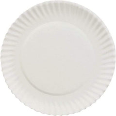 AJM Packaging Corporation - Paper Plates, 6" - White - Best Tool & Supply