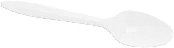 DART - Dart Style Setter Mediumweight Plastic Teaspoons - White - Best Tool & Supply