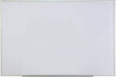 UNIVERSAL - 48" High x 72" Wide Erasable Melamine Marker Boards - Anodized Aluminum, 0.6" Deep, Includes Mounting Kit - Best Tool & Supply