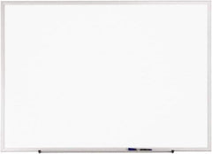 Quartet - 24" High x 36" Wide Erasable Melamine Marker Boards - Anodized Aluminum, 24-5/8" Deep, Includes One Quartet Dry-Erase Marker & Attachable Accessory Tray & Mounting Hardware - Best Tool & Supply