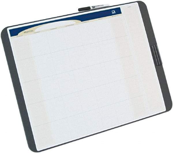 Quartet - 17" High x 23" Wide Foam/Laminate Combination Bulletin/Dry Erase Board - Foam Frame, 1/2" Deep, Includes One Black Dry-Erase Marker & One Eraser With Marker Clip & Mounting Kit - Best Tool & Supply