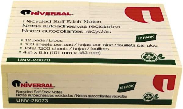 UNIVERSAL - Self-Stick Note & Page Flag Dispensers Size: 4" x 6" - Best Tool & Supply