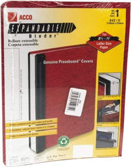 ACCO - 8-1/2 x 11", Letter Size, Blue, Data Binders - 11 Point Stock - Best Tool & Supply