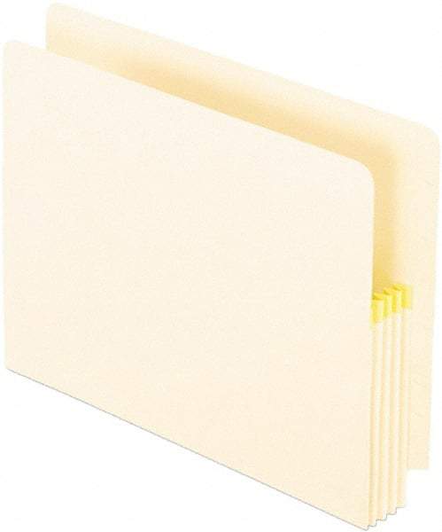 Pendaflex - 8-1/2 x 11", Letter Size, Manila, File Jackets/Sleeves/Wallets with Expanding Convertible End/Top Tab - 11 Point Stock, Straight Tab Cut Location - Best Tool & Supply