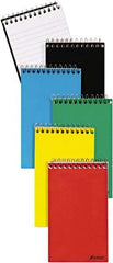 AMPAD - 50 Sheet, 3 x 5", Narrow Memo Book (Top Bound) - Assorted Colors - Best Tool & Supply