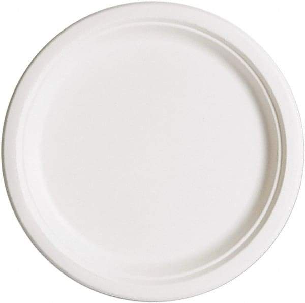 ECO PRODUCTS - Eco-Products Compostable Sugarcane Dinnerware, 10" Plate - White - Best Tool & Supply