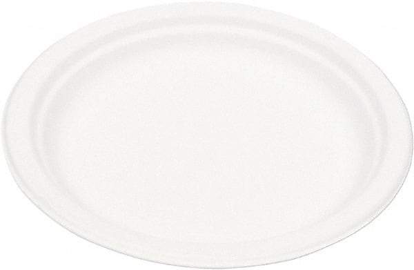 ECO PRODUCTS - Eco-Products Compostable Sugarcane Dinnerware, 9" Plate - White - Best Tool & Supply