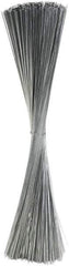 ADVANTUS - 12" Long Gray Galvanized Steel Wire Tag Fastener - 0.7" Max Bundle Diam - Best Tool & Supply