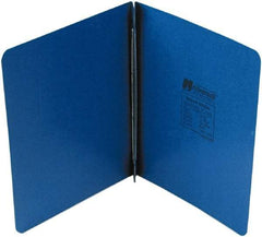 UNIVERSAL - 8-1/2" Long x 11" Wide Clip Style Report Cover - Dark Blue - Best Tool & Supply