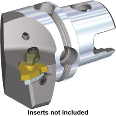 Kennametal - Insert Style LT 27EL, 45mm Head Length, Left Hand Cut, External Modular Threading Cutting Unit Head - System Size KM40TS, 27mm Center to Cutting Edge, Series LT Threading - Best Tool & Supply