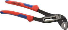 Knipex - 10" OAL, 1" Jaw Length, Adjustable Pliers - Self Gripping Jaw, Standard Head, Comfort Grip Handles - Best Tool & Supply