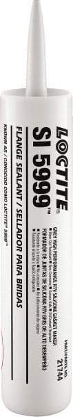 Loctite - 300 mL Cartridge Gray Silicone Sealant - -65°F Min Operating Temp - Best Tool & Supply