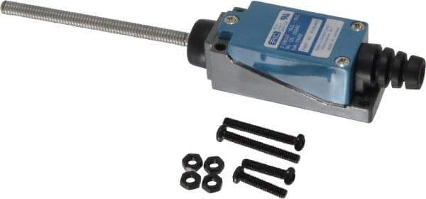 Value Collection - SPDT, NC/NO, 120 VAC, 250 VAC at 5 Amps, Screw Terminal, Coil Spring Actuator, General Purpose Limit Switch - Best Tool & Supply