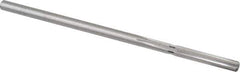 Cleveland - #3 High Speed Steel 6 Flute Chucking Reamer - Straight Flute, Straight Shank, 1-1/4" Flute Length, 5" OAL - Best Tool & Supply