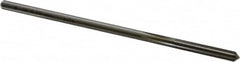 Chucking Reamer: 0.18″ Dia, 4-1/2″ OAL, 1-1/8″ Flute Length, Straight Shank, High Speed Steel 6 Flute, RH