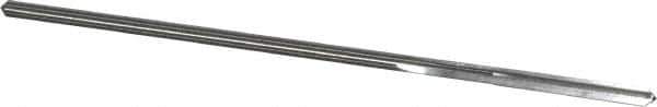 Cleveland - #38 High Speed Steel 4 Flute Chucking Reamer - Straight Flute, Straight Shank, 7/8" Flute Length, 3-1/2" OAL - Best Tool & Supply