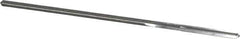 Cleveland - #38 High Speed Steel 4 Flute Chucking Reamer - Straight Flute, Straight Shank, 7/8" Flute Length, 3-1/2" OAL - Best Tool & Supply