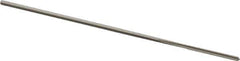 Cleveland - #55 High Speed Steel 4 Flute Chucking Reamer - Straight Flute, Straight Shank, 1/2" Flute Length, 2-1/2" OAL - Best Tool & Supply