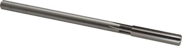 Cleveland - Letter Z High Speed Steel 6 Flute Chucking Reamer - Straight Flute, Straight Shank, 1-3/4" Flute Length, 7" OAL - Best Tool & Supply