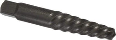 Cleveland - Spiral Flute Screw Extractor - #6 Extractor for 3/4 to 1" Screw, 3-3/4" OAL - Best Tool & Supply