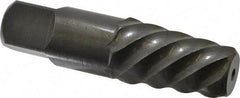 Cleveland - Spiral Flute Screw Extractor - #9 Extractor for 1-3/4 to 2-1/8" Screw, 4-5/8" OAL - Best Tool & Supply