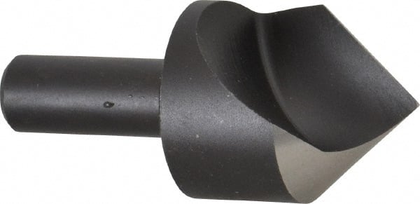 Cleveland - 1-1/4" Head Diam, 1/2" Shank Diam, 1 Flute 82° High Speed Steel Countersink - Best Tool & Supply