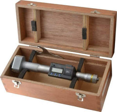 Mitutoyo - 2" to 2-1/2", IP65, TiN Finish, Electronic Inside Micrometer - 0.00005" Resolution, 0.00015" Accuracy - Best Tool & Supply