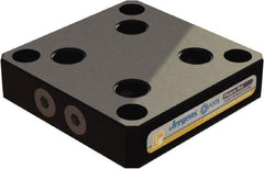 Jergens - 250mm Long x 250mm Wide x 35mm High Aluminum Fixture Plate - 35mm Plate Thickness - Best Tool & Supply