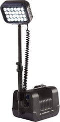 Pelican Products, Inc. - 12 Volt, 24 Watt, Electric, LED Portable Floor Work Light - 13.78" Cord, 1 Head, 1,000 & 2,000 Lumens, 15-3/4" Long x 7.87" Wide x 9.06" High - Best Tool & Supply