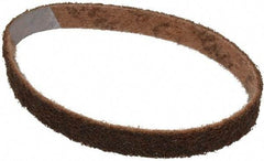 3M - 3/4" Wide x 18" OAL, Aluminum Oxide Abrasive Belt - Aluminum Oxide, Coarse, Nonwoven, Series SC-BS - Best Tool & Supply