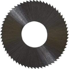 Controx - 1" Diam x 0.0313" Blade Thickness x 3/8" Arbor Hole Diam, 64 Tooth Slitting & Slotting Saw - Arbor Connection, Right Hand, Uncoated, M2 High Speed Steel, Concave Ground - Best Tool & Supply