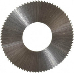 Controx - 1-1/4" Diam x 0.0313" Blade Thickness x 1/2" Arbor Hole Diam, 80 Tooth Slitting & Slotting Saw - Arbor Connection, Right Hand, Uncoated, M2 High Speed Steel, Concave Ground - Best Tool & Supply