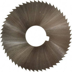 Controx - 1-3/4" Diam x 0.0469" Blade Thickness x 1/2" Arbor Hole Diam, 56 Tooth Slitting and Slotting Saw - Arbor Connection, Right Hand, Uncoated, Cobalt, Concave Ground, Contains Keyway - Best Tool & Supply