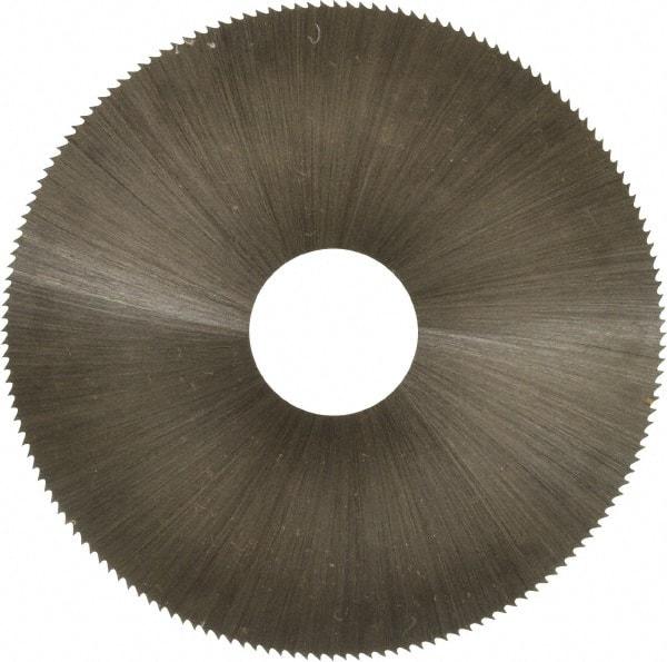 Controx - 2-1/2" Diam x 0.01" Blade Thickness x 5/8" Arbor Hole Diam, 160 Tooth Slitting and Slotting Saw - Arbor Connection, Right Hand, Uncoated, High Speed Steel, Concave Ground - Best Tool & Supply