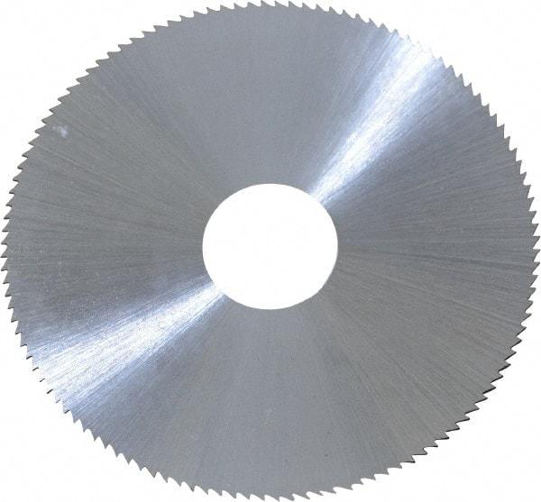 Controx - 2-1/2" Diam x 0.025" Blade Thickness x 5/8" Arbor Hole Diam, 120 Tooth Slitting & Slotting Saw - Arbor Connection, Right Hand, Uncoated, M2 High Speed Steel, Concave Ground - Best Tool & Supply