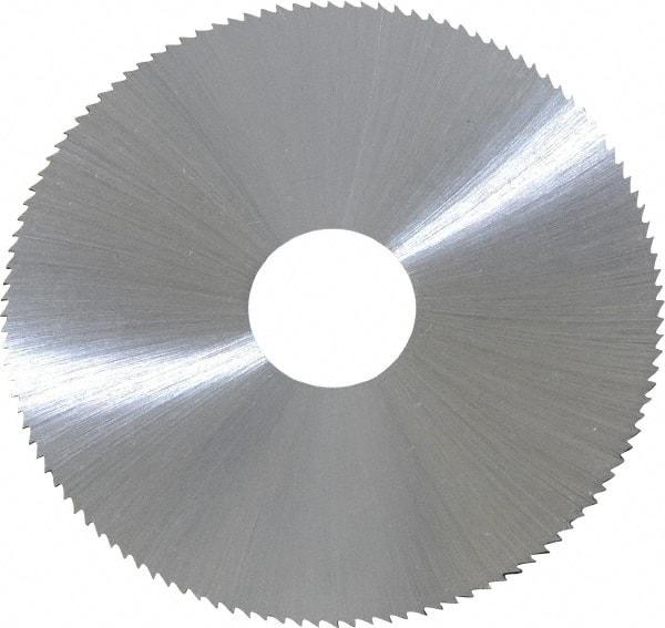 Controx - 2-1/2" Diam x 0.0313" Blade Thickness x 5/8" Arbor Hole Diam, 120 Tooth Slitting & Slotting Saw - Arbor Connection, Right Hand, Uncoated, M2 High Speed Steel, Concave Ground - Best Tool & Supply