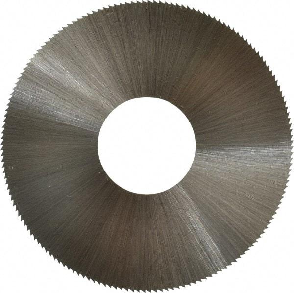 Controx - 3" Diam x 0.014" Blade Thickness x 1" Arbor Hole Diam, 160 Tooth Slitting and Slotting Saw - Arbor Connection, Right Hand, Uncoated, High Speed Steel, Concave Ground - Best Tool & Supply