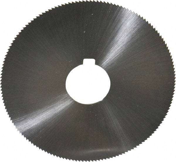 Controx - 4" Diam x 0.0313" Blade Thickness x 1" Arbor Hole Diam, 160 Tooth Slitting and Slotting Saw - Arbor Connection, Right Hand, Uncoated, Cobalt, Concave Ground - Best Tool & Supply