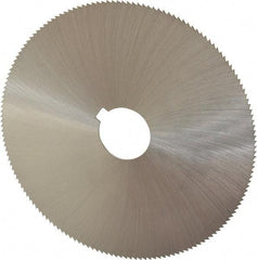 Controx - 5" Diam x 0.04" Blade Thickness x 1" Arbor Hole Diam, 160 Tooth Slitting and Slotting Saw - Arbor Connection, Right Hand, Uncoated, Cobalt, Concave Ground, Contains Keyway - Best Tool & Supply