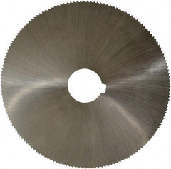 Controx - 5" Diam x 0.0469" Blade Thickness x 1" Arbor Hole Diam, 160 Tooth Slitting and Slotting Saw - Arbor Connection, Right Hand, Uncoated, Cobalt, Concave Ground, Contains Keyway - Best Tool & Supply