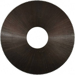 Controx - 1-3/4" Diam x 0.012" Blade Thickness x 1/2" Arbor Hole Diam, 160 Tooth Slitting and Slotting Saw - Arbor Connection, Right Hand, Uncoated, High Speed Steel, Concave Ground - Best Tool & Supply