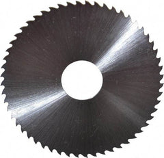 Controx - 2-1/2" Diam x 0.0313" Blade Thickness x 5/8" Arbor Hole Diam, 56 Tooth Slitting & Slotting Saw - Arbor Connection, Right Hand, Uncoated, M2 High Speed Steel, 15° Rake, Concave Ground - Best Tool & Supply