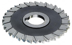 Controx - 5" Blade Diam x x 0.1563" Blade Thickness, 1" Hole, 40 Teeth, Cobalt Side Chip Saw - Staggered Tooth, Arbor Connection, Right Hand Cut, Uncoated, with Keyway - Best Tool & Supply