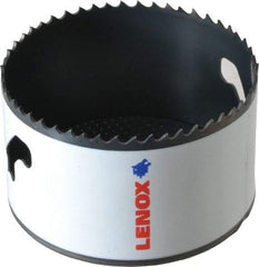 Lenox - 3-3/8" Diam, 1-1/2" Cutting Depth, Hole Saw - Bi-Metal Saw, Toothed Edge - Best Tool & Supply