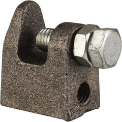 Cooper B-Line - 3/4" Max Flange Thickness, 1/2" Rod Top Beam Clamp - 700 Lb Capacity, Malleable Iron - Best Tool & Supply