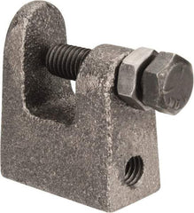 Cooper B-Line - 3/4" Max Flange Thickness, 3/8" Rod Top Beam Clamp - 400 Lb Capacity, Malleable Iron - Best Tool & Supply