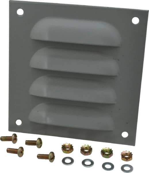 Cooper B-Line - Electrical Enclosure Steel Louver Plate Kit - For Use with Cooper B-Line Enclosures - Best Tool & Supply