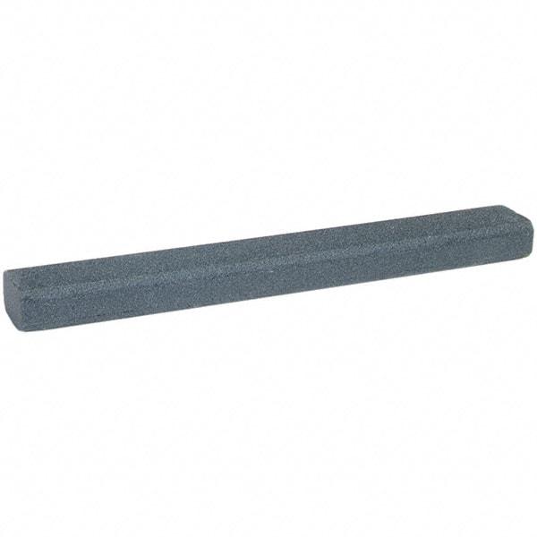 Norton - 10" Long x 1-1/4" Wide x 3/4" Thick, Silicon Carbide Sharpening Stone - Flat Stone, Coarse Grade - Best Tool & Supply