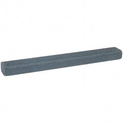 Norton - 10" Long x 1-1/4" Wide x 3/4" Thick, Silicon Carbide Sharpening Stone - Flat Stone, Coarse Grade - Best Tool & Supply